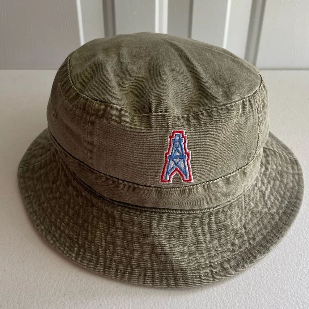NFL Houston oilers vintage bucket hat